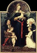 HOLBEIN, Hans the Younger Darmstadt Madonna sg Sweden oil painting reproduction